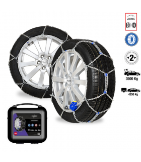 Chaînes neige pneu 225/55R19 pour SUV et Berline électriques - Polaire 0170-PMAA-9