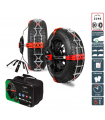 Chaînes à neige montage frontal pneu 245/45R19 garantie 5 ans - Polaire 0120-PSPC-23