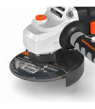 Meuleuse d'angle filaire 115 mm 720 W, vitesse 12000 tr/min - DAEWOO DAAG115-76L