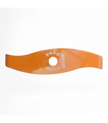 Lame incurvée Dunsch duro broyeur spéciale ronces et arbustes 2 dents épaisseur 3 mm 73050014