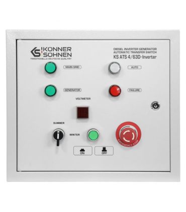 Bloc de transfert automatique (ATS) pour générateur diesel -  KS ATS 4/63D-Inverter