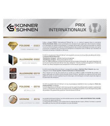 Générateur à essence-gaz de type inverter 5500W - Könner  Söhnen KS 5500iEG S