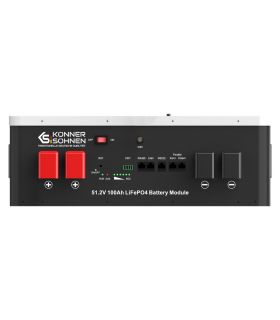 Batterie lithium LiFePO4 48V 100Ah, système BMS, écran LCD, stockage d'énergie - KS LB 48-100