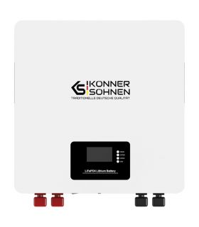 Batterie lithium-fer-phosphate 24V 100Ah avec BMS, écran LCD, Wi-Fi - KS LB 24-100