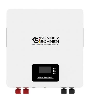 Batterie lithium-fer-phosphate 24V 100Ah avec BMS, écran LCD, Wi-Fi - KS LB 24-100