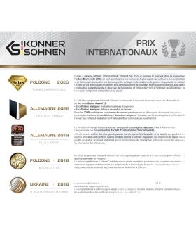 Fendeuse thermique verticale et horizontale 27 t, bûche 650x550 mm- Könner  Söhnen KS 27THG 65/55 Fendeuse thermique verticale et horizontale 27 t, bûche 650x550 mm- Könner  Söhnen KS 27THG 65/55