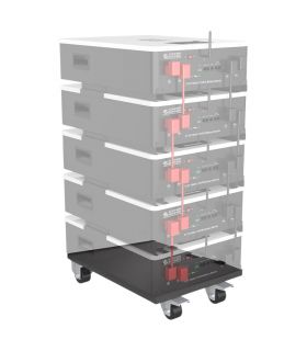 Plateau roulant pour batteries lithium KS LB 24-100 - KS Rack 24 Plateau roulant pour batteries lithium KS LB 24-100 - KS Rack 24