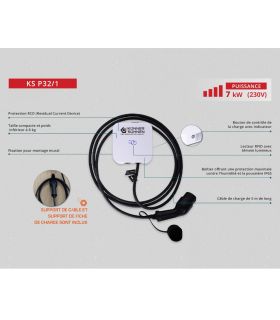 Borne de recharge pour véhicules électriques - Könner  Söhnen KS P32/1