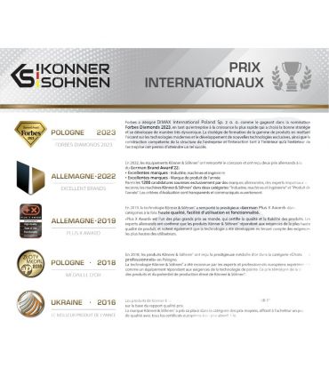 Borne de recharge triphasée 22kW Type 2 - 32A - Installation facile - Könner  Söhnen KS X32/3