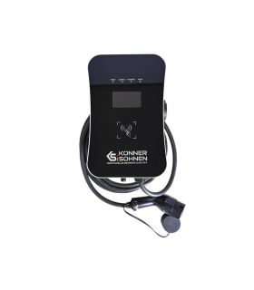 Borne de recharge Type 2 pour véhicules électriques, 7kW, 230V 32A -  KS X32/1 Könner  Söhnen