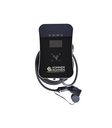 Borne de recharge Type 2 pour véhicules électriques, 7kW, 230V 32A -  KS X32/1 Könner  Söhnen