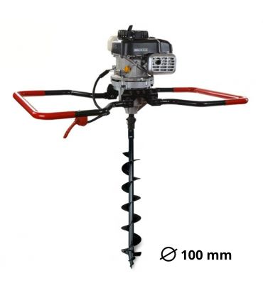 Tarière motorisée 4 temps 149 cm3, 3,4 ch - mèche Ø 100 mm - DUNSCH DU46150DV