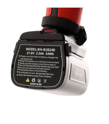 Sécateur électrique professionnel 24V coupe 38mm, 2 batteries 2,5 Ah incluses - BLUEBIRD PRO PS22-38