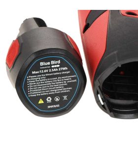 Scie électrique 100mm avec 2 batteries 12,6 V 2,5 Ah - BLUEBIRD CS22-04 Scie électrique 100mm avec 2 batteries 12,6 V 2,5 Ah - BLUEBIRD CS22-04