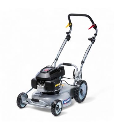 Tondeuse essence tractée 46 cm pour professionnels, mulching, moteur Honda 201cm³ - GRIN PM46A-HONDA
