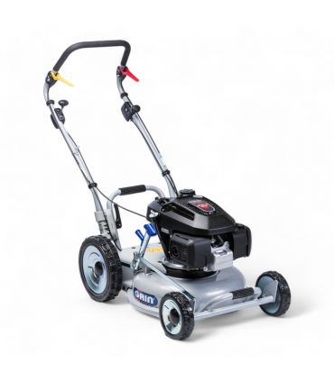 Tondeuse essence tractée 46 cm pour professionnels, mulching, moteur Honda 201cm³ - GRIN PM46A-HONDA
