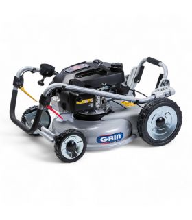 Tondeuse essence tractée 46 cm pour professionnels, mulching, moteur Honda 201cm³ - GRIN PM46A-HONDA Tondeuse essence tractée 46 cm pour professionnels, mulching, moteur Honda 201cm³ - GRIN PM46A-HONDA