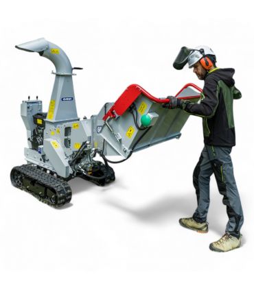 Broyeur de branches à chenilles GRIN, 120mm, Briggs  Stratton 627cc - BIOCH120-CROSS