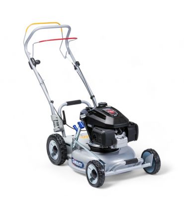 Tondeuse thermique tractée 46 cm, mulching extra-fin, moteur Honda 166cm³ - GRIN HM46A-HONDA