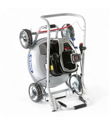 Tondeuse thermique 46cm, mulching pulvérisateur sans bac, démarrage électrique - GRIN HM46-INSTART