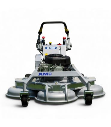 Tondeuse à essence professionnelle 140 cm, mulching 8100 m²/h, zéro turn - GRIN XM140A