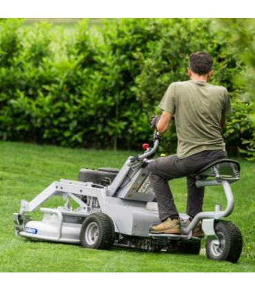 Tondeuse à essence professionnelle 140 cm, mulching 8100 m²/h, zéro turn - GRIN XM140A