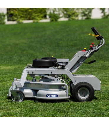 Tondeuse à gazon professionnelle 120 cm, mulching 7000 m²/h, zéro turn - GRIN XM120A