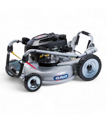 Tondeuse thermique moteur Honda 201 cm³, coupe mulching 53 cm, pour 3000 m² - GRIN PM53A-HONDA