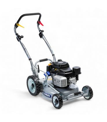 Tondeuse à gazon professionnelle mulching 46cm, tractée, moteur Kawasaki 179cm³ - GRIN PM46A-KW