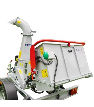 Broyeur de végétaux GRIN, 120mm, Briggs  Stratton 627cc, attelage remorque - BIOCH120-ROAD