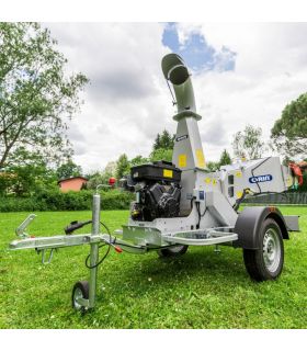 Broyeur de végétaux GRIN, 120mm, Briggs  Stratton 627cc, attelage remorque - BIOCH120-ROAD Broyeur de végétaux GRIN, 120mm, Briggs  Stratton 627cc, attelage remorque - BIOCH120-ROAD