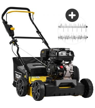 Scarificateur démousseur thermique 212cc largeur 40cm Texas PRO CUT 411TG 2-IN-1