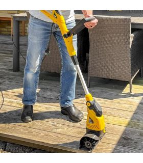 Nettoyeur de terrasse 2 en 1 650W, 2 brosses incluses - TEXAS WRS650 Nettoyeur de terrasse 2 en 1 650W, 2 brosses incluses - TEXAS WRS650