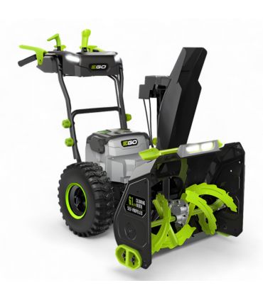 Déneigeuse électrique à batterie 56V, largeur 61 cm, 2 batteries 56V 10 Ah - EGO SNT2400E