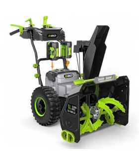 Déneigeuse électrique à batterie 56V, largeur 61 cm, 2 batteries 56V 10 Ah - EGO SNT2400E Déneigeuse électrique à batterie 56V, largeur 61 cm, 2 batteries 56V 10 Ah - EGO SNT2400E
