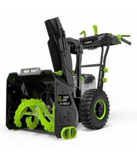 Déneigeuse électrique à batterie 56V, largeur 61 cm, 2 batteries 56V 10 Ah - EGO SNT2400E Déneigeuse électrique à batterie 56V, largeur 61 cm, 2 batteries 56V 10 Ah - EGO SNT2400E