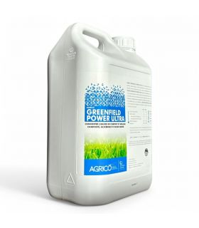 Biostimulant Green Field Power Ultra 5 L pour nutrition et densification du gazon - Kimitec NEG01003