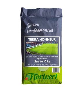 Semis pour gazon Terra Honneur 10 kg, pour un excellent aspect et tontes rases - Florivert 1202065 Semis pour gazon Terra Honneur 10 kg, pour un excellent aspect et tontes rases - Florivert 1202065