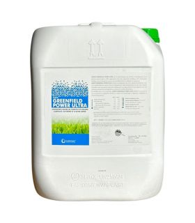 Biostimulant Green Field Power Ultra 20 L pour nutrition et densification du gazon - Kimitec NEG01004