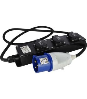 Rallonge électrique adaptateur, 3m de câble - Könner  Söhnen KS EX3M-4S Rallonge électrique adaptateur, 3m de câble - Könner  Söhnen KS EX3M-4S