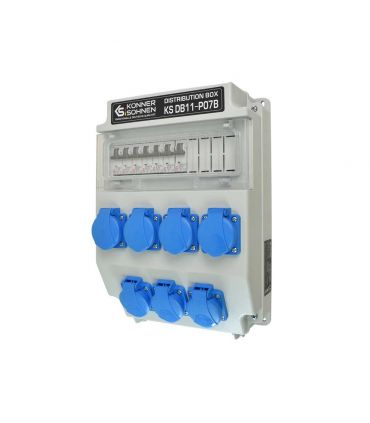 Armoire électrique, 230/400V - Könner  Söhnen KS DB11-P07B