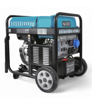 Groupe électrogène thermique inverter, puissance nominale 5000W - Könner  Söhnen KS 6100iDE ATSR