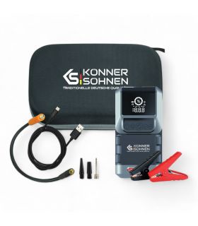 Booster de batterie voiture 4 en 1 avec compresseur - Könner  Söhnen KS JSP-1300