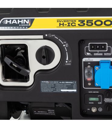 Groupe électrogène Inverter 3 kW, portable et silencieux - Hahn  Sohn H IG 3500E