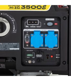 Groupe électrogène Inverter 3 kW, portable et silencieux - Hahn  Sohn H IG 3500E Groupe électrogène Inverter 3 kW, portable et silencieux - Hahn  Sohn H IG 3500E
