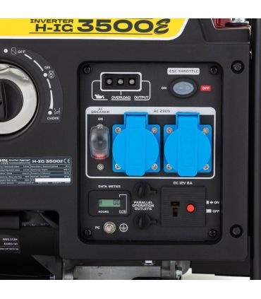 Groupe électrogène Inverter 3 kW, portable et silencieux - Hahn  Sohn H IG 3500E