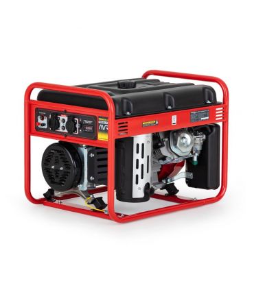 Groupe électrogène à essence 5 kW AVR, usage professionnel et domestique - Hahn  Sohn HGG 5500 X-H