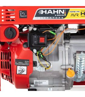 Groupe électrogène à essence 5 kW AVR, usage professionnel et domestique - Hahn  Sohn HGG 5500 X-H Groupe électrogène à essence 5 kW AVR, usage professionnel et domestique - Hahn  Sohn HGG 5500 X-H