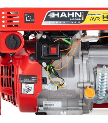 Groupe électrogène à essence 5 kW AVR, usage professionnel et domestique - Hahn  Sohn HGG 5500 X-H