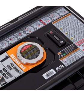 Générateur électrique portable 6 kW AVR pour chantiers, secours et ateliers - Hahn  Sohn HGG 8000X Générateur électrique portable 6 kW AVR pour chantiers, secours et ateliers - Hahn  Sohn HGG 8000X